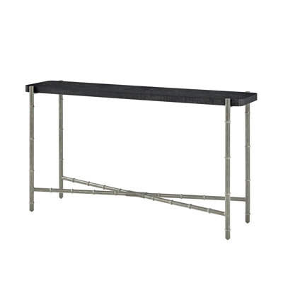 Kesden 60'' Solid Wood Top Console Table