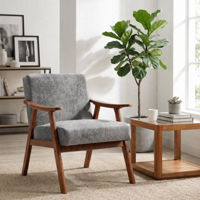 Chaise d'appoint Mid-Century
