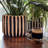 Bond Street Striped Planters