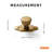 1.23" Diameter Mushroom Knob With Backplate(G023)-119262449