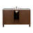 Davian 58'' Single Bathroom Vanity with Top-90690229