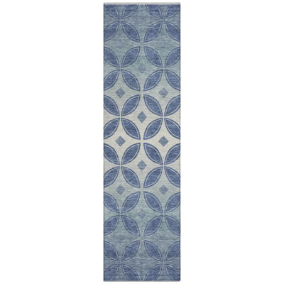 Machine Washable Indoor/Outdoor Lockway ACN2423 Geometric Rug