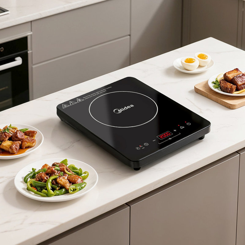 Living And Home 35cm W Black Hot Plate