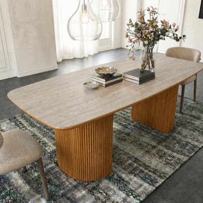 Table de salle à manger 71 "Mid-Century