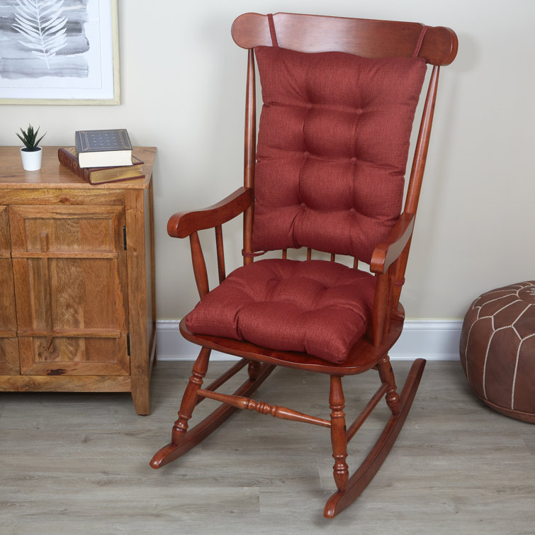 Fleur De Lis Living Indoor Rocking Chair Cushion & Reviews