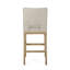Ensemble de 2 tabourets de comptoir 31 pouces, tissu-69666424
