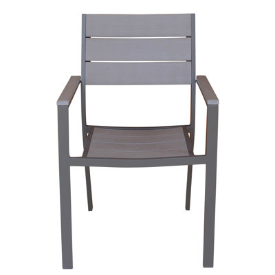 Lella Stacking Patio Dining Armchair