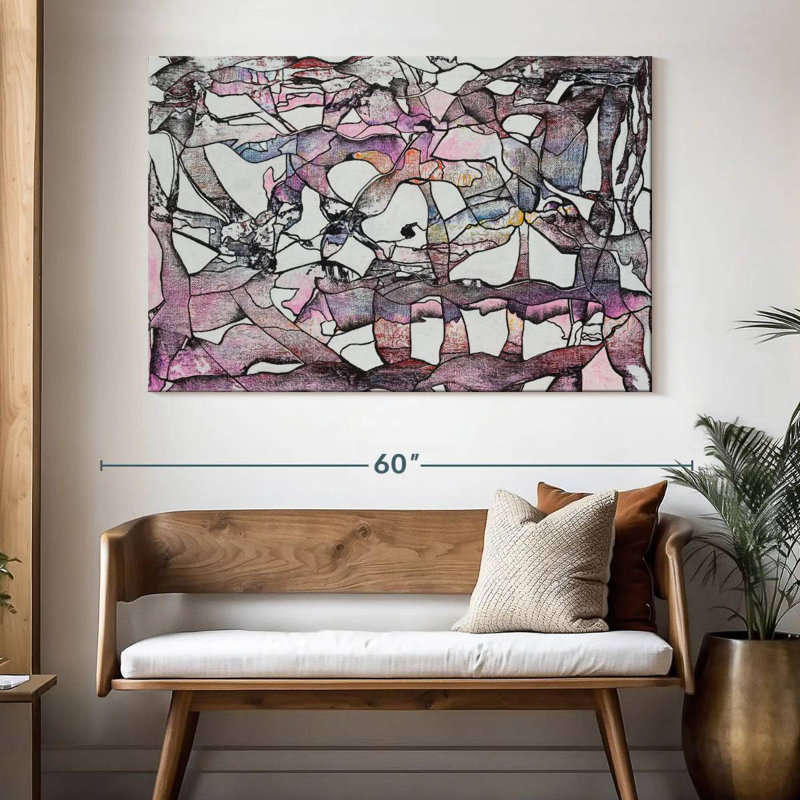 Avery Sensuality Abstract, 34" H x 51" W