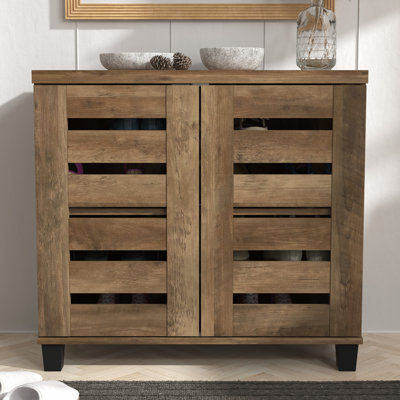Millan 12 Pair Shoe Storage Cabinet