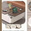 Table basse à plateau relevable avec rangement Farmhouse, table centrale en bois avec station de charge et ports USB