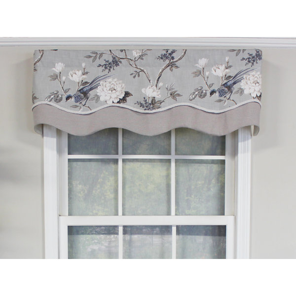 RLFisher Floral Scalloped Window Valance | Perigold