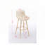 Tabouret de bar avec cadre en acier et repose-pieds-597354907-597354910