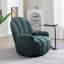 Fauteuil pivotant capitonné Broderic Petal-1875941641