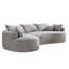 Canapé moderne en chenille compressée sans os-1227091809