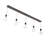 Alva 5 - Light Wrought Iron Kitchen Island Pendant