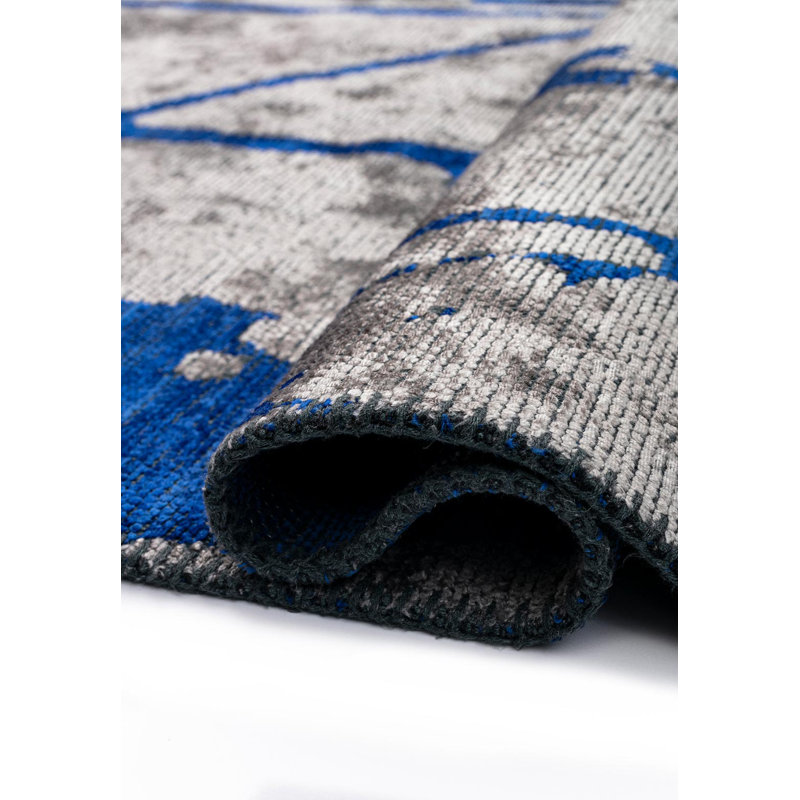 Rapture Abstract Area Rug, Rectangle 9'10" x 14'