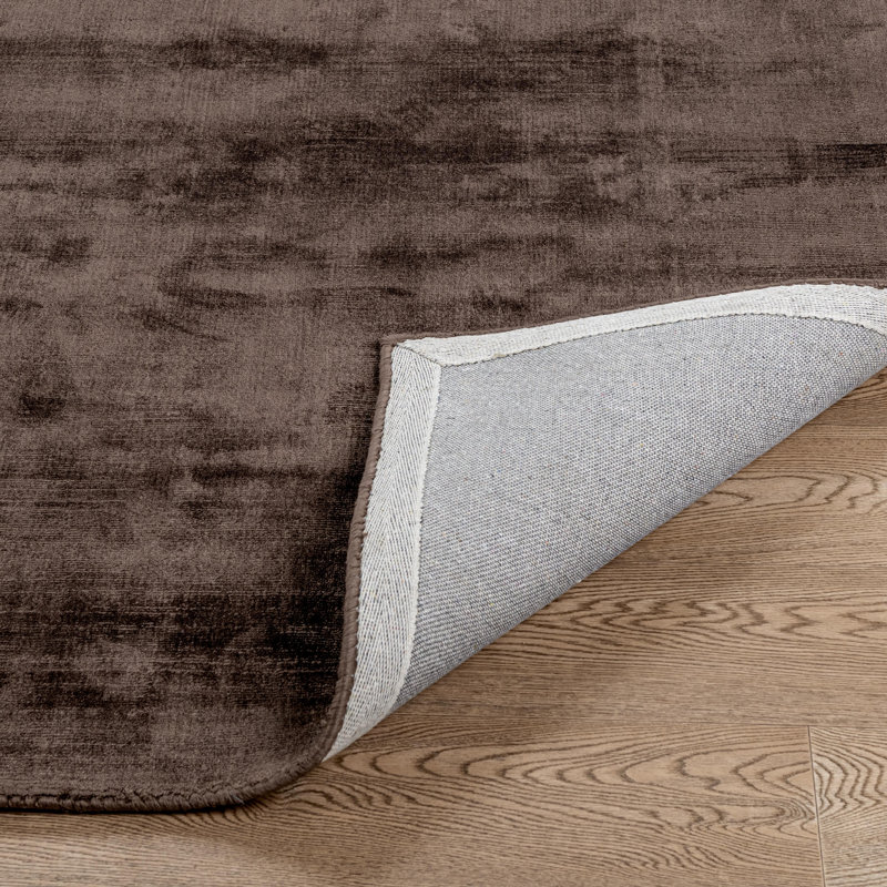 Lowesdale Flatweave Area Rug, Rectangle 8' x 10', Brown