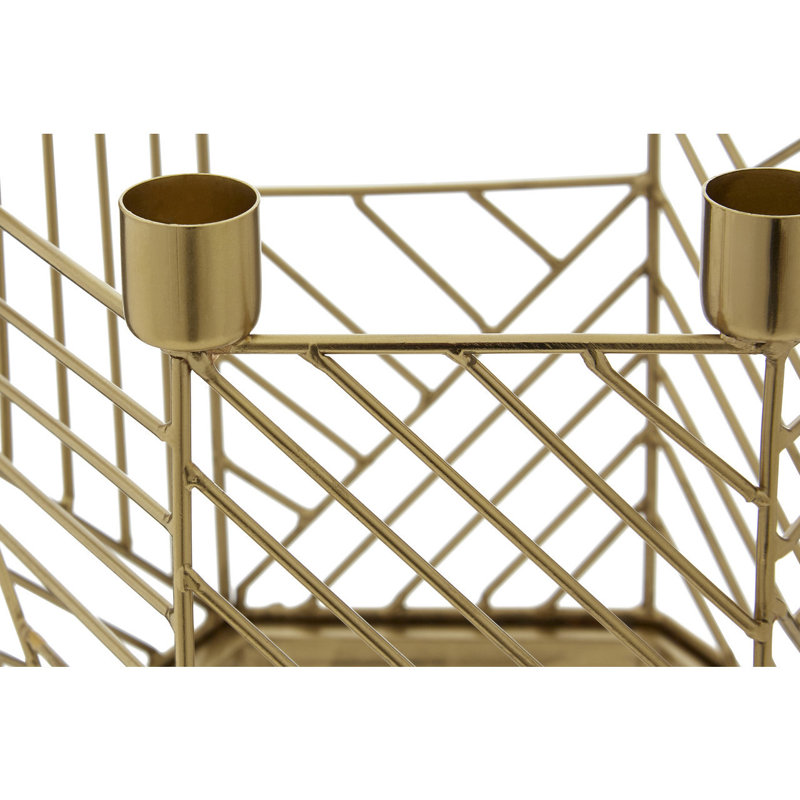 Metal Tabletop Candelabra