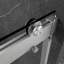 Porte de douche coulissante double sans cadre en verre trempé-121080730-57154528