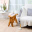 Banc en bois massif naturel