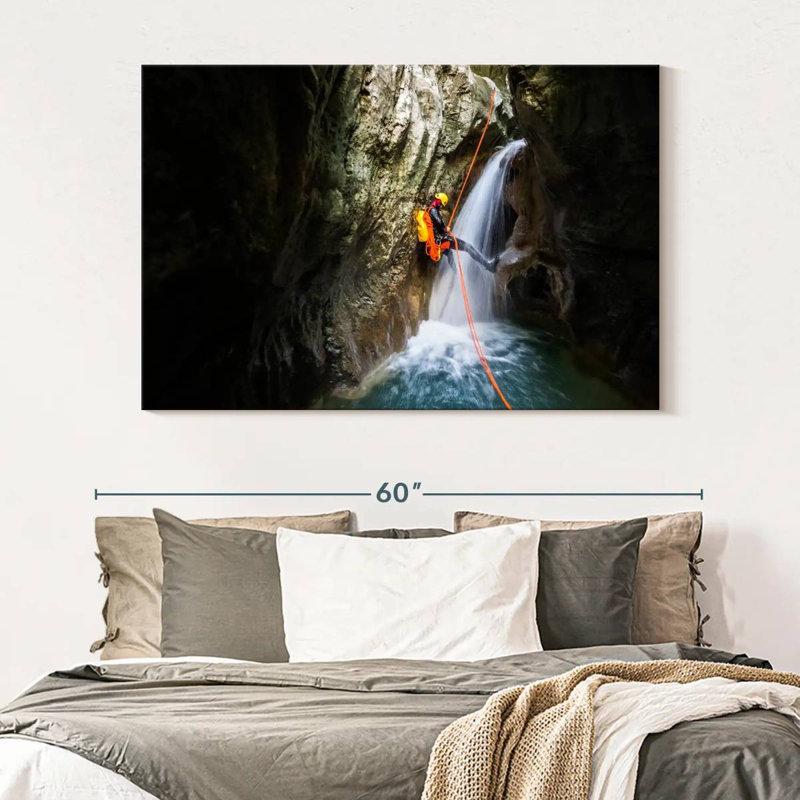 Rappel de cascade Sireci, H 34 po x l 51 po