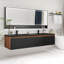 Base de meuble-lavabo double 70,55 po seulement