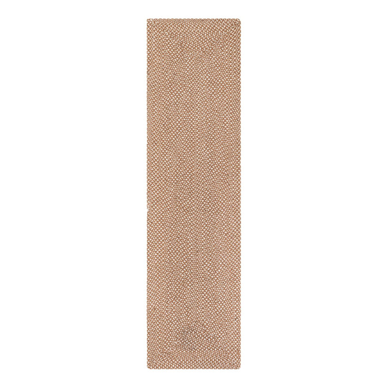 Tweed Braided Jute Rug, Runner 2'7" x 10'
