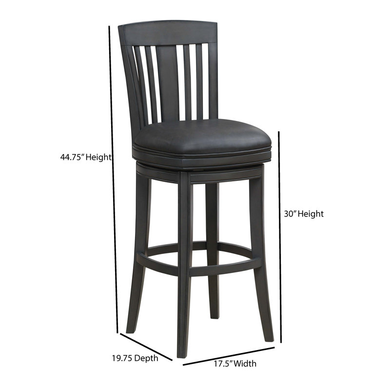 Tabouret de bar et de comptoir Fairview, Tabouret de bar (assise de 30 po de hauteur)