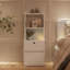 Table de chevet pratique avec installation de chargement et de nuit, style attrayant blanc-132959642