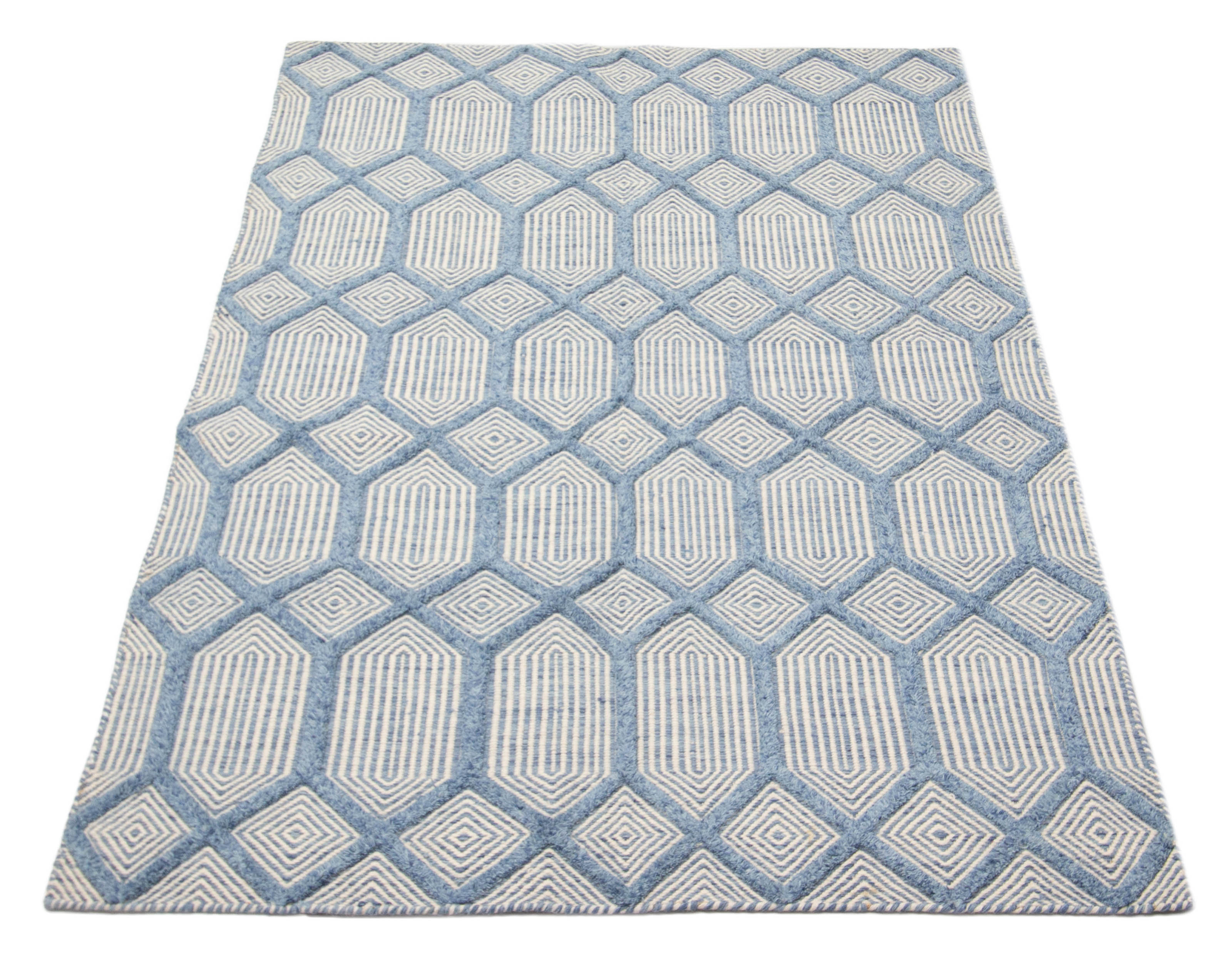 Foundry Select Nevada Blue Kilim 4'11