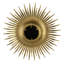 Miroir mural 28,3 "In Retro Design Sunburst