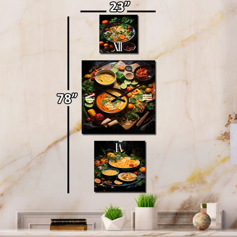 Jekia Metal Wall Clock