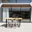 Auvent de porte rétractable en polycarbonate VEVOR-90763979-90763975