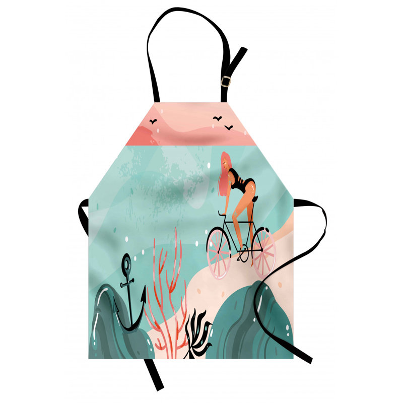 Tablier de plage graphique