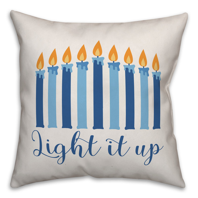  Housse de coussin Light It up, 20 po x 20 po, Polyester/ Bourre en polyester
