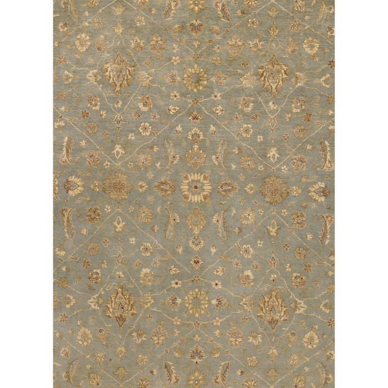 Wool Oriental Area Rug, Rectangle 12' x 18'