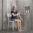 Height Adjustable Medical Shower Chair
