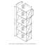 Besi 59.99cm W Metal Shelving Unit-113644978