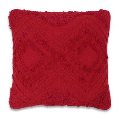  Red Square Throw Cushion
