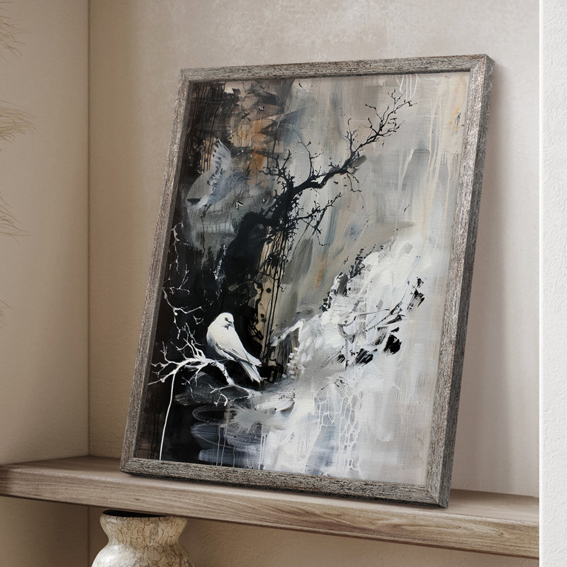 ANIMALS Series L, reproduction encadrée - bois massif, H 21 po x l 17 po