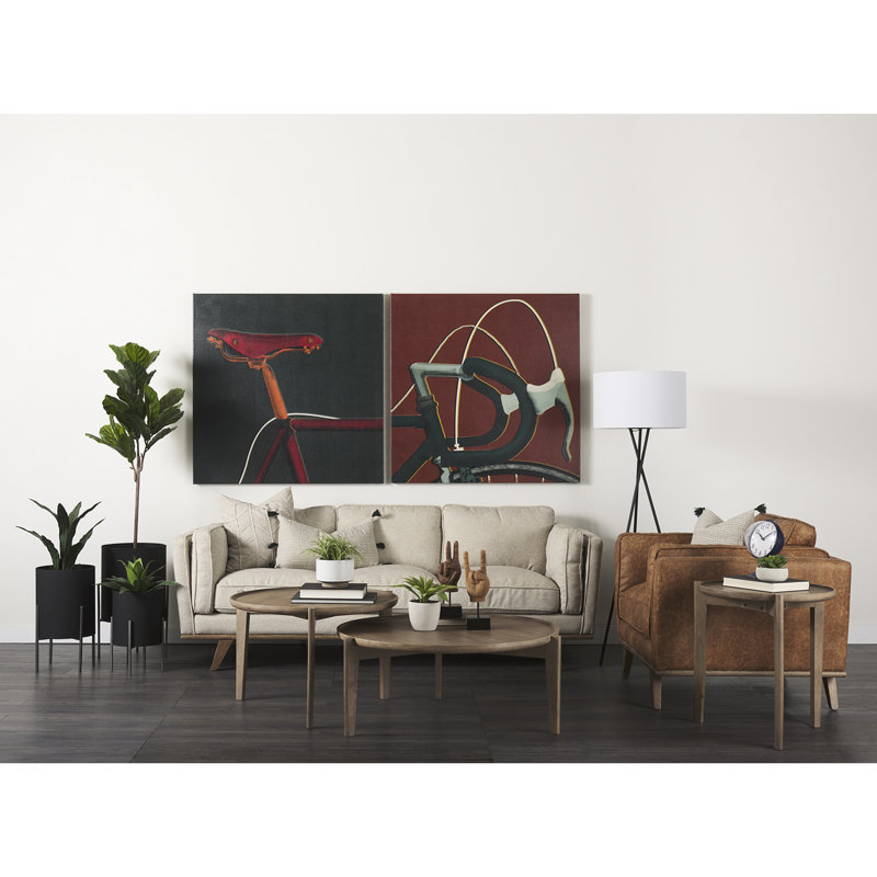 Miramar Solid Wood Nesting Coffee Table