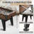 RayChee 58'' L Foosball Table with Telescopic Rods-96330467