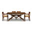 Exeter 48" Fixed Solid Wood Dining Table-81263421-81263423