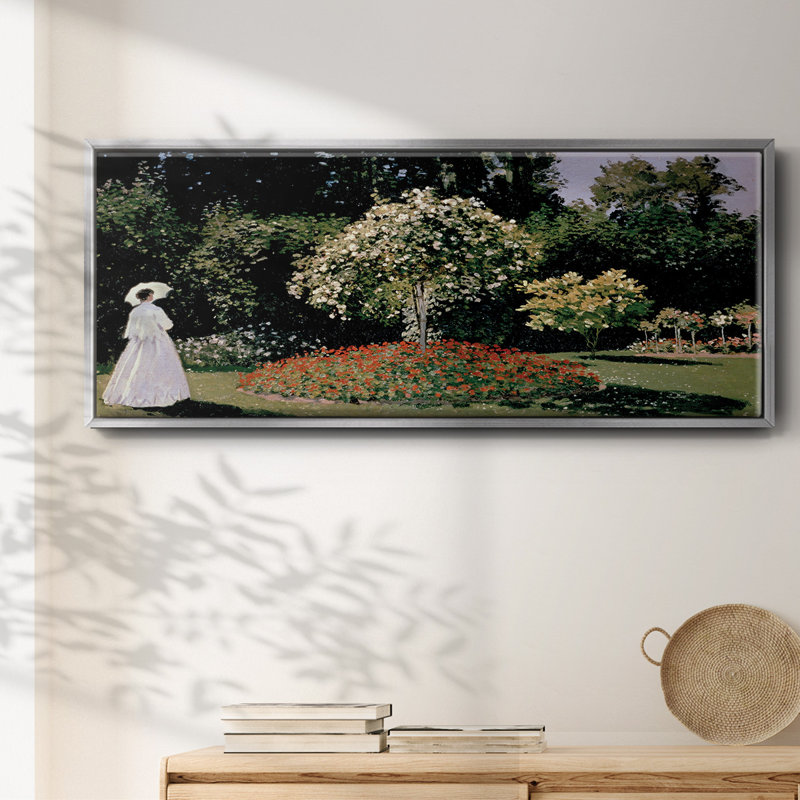 Monet - Framed Canvas, 24" H x 60" W