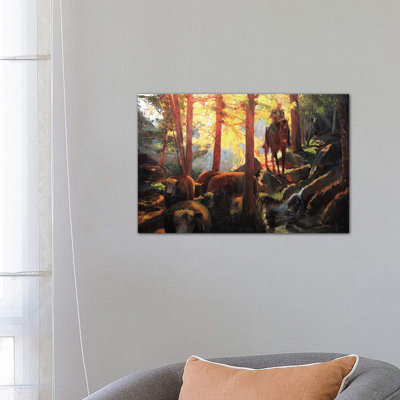 «Rough Terrain» par Christopher Clark, reproduction d'art