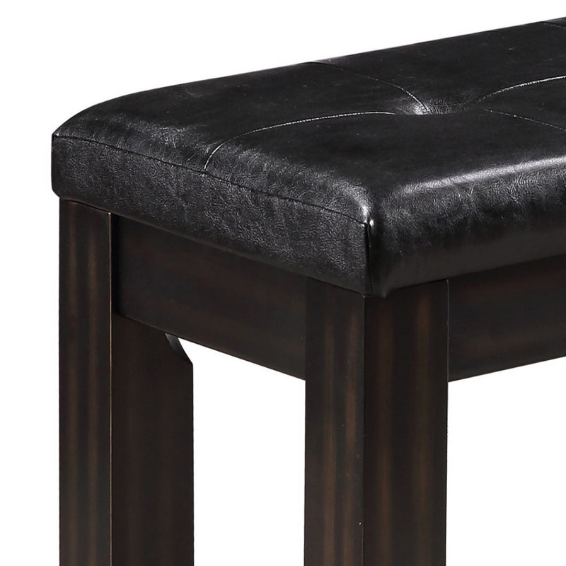 Banc polyvalent et élégant avec coussin capitonné pour n'importe quelle pièce