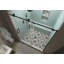 Porte de douche coulissante simple sans cadre avec abat-jour Coraline XL-49950168-49956742