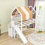 Lit mezzanine en bois avec glissade et tablettes-1472786526