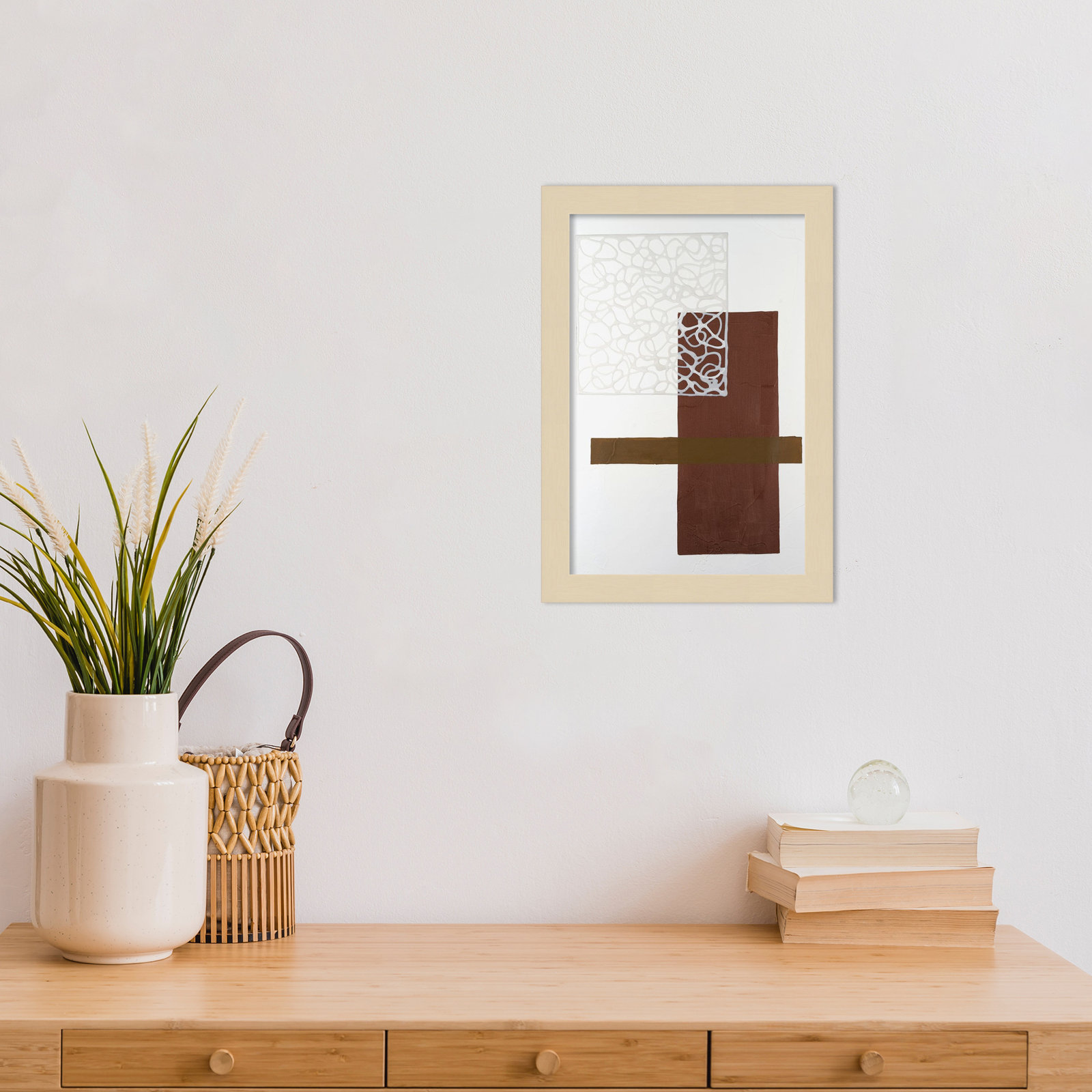 Nooks and Crannies No. 4 Print, Brown, 13" H x 9" W