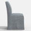 Chaise Frances à housse en ardoise Delphine-124945412